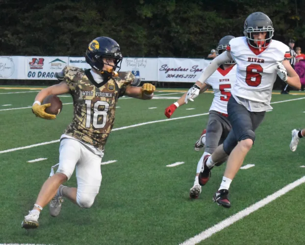 River Uses Punishing Ground Game To Run Past Cameron